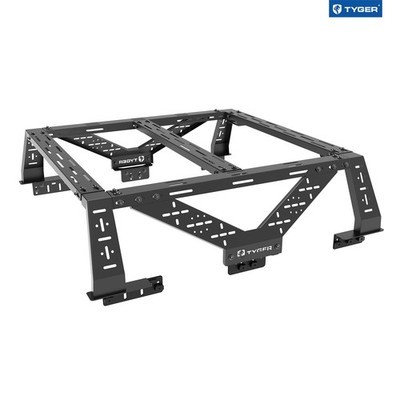 TYGER Heavy Duty Overland Bed Carrier Rack fit Mid Size Pickup Trucks