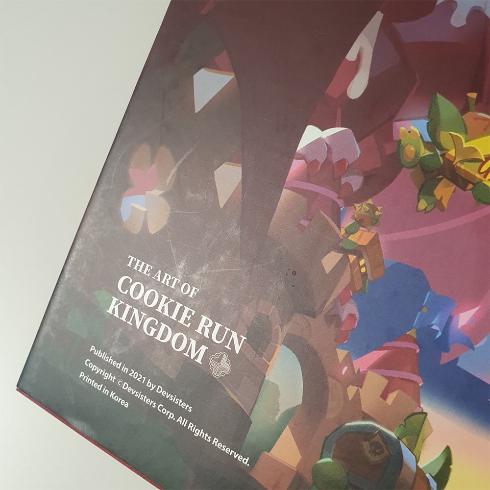 The Art of Cookie Run Kingdom Art Book English Korean
