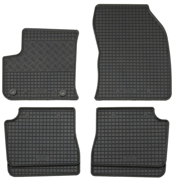GummifußMatten FüR Opel Corsa F Peugeot 208 Mokka Gummimatten GummifußMatten-image