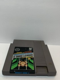 Donkey Kong 3 (Nintendo NES) Authentic Original Cartridge &ndash; Arcade Classics GUC