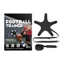 Football Soccer Juggle Belt Trainer – Kids Solo Kick Training Tool for Practice