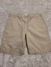 Carhartt B147 LBR Shorts Men's Size 44 (42) Brown Original Fit Utility Carpenter