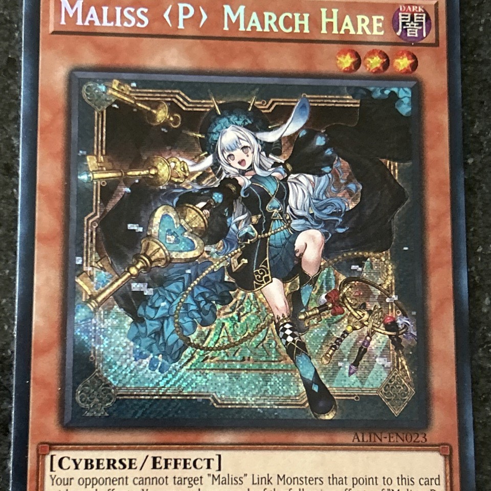 遊戯王 ALIN-EN023 M∀LICE<P>March Hare Maliss <P> March Hare (英語版 1st Edition シークレットレア) Alliance Insight Maliss March Hare - Alin-en023 - Secret Rare - 1st Edition 1