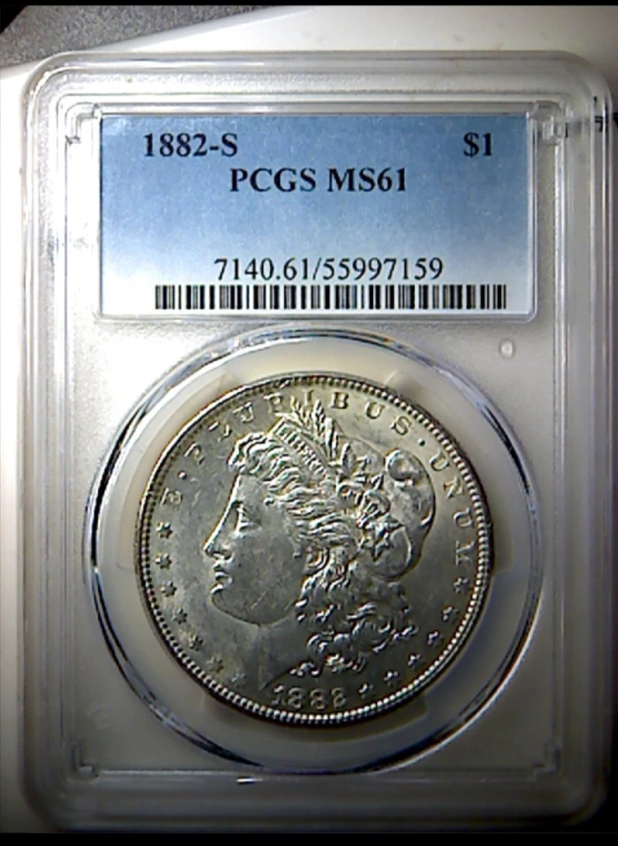 MS 61 Graded 1882 Year Morgan US Dollars (1878-1921) for sale | eBay