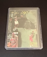 1997-98 UPPER DECK COLLECTORS CHOICE #159 MICHAEL JORDAN NBA GAME NIGHT BULLS