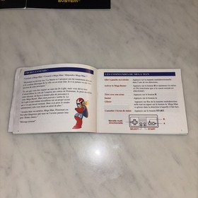 Notice Nintendo NES Megaman 5 Mega Man 5 Tr&egrave;s Bon &Eacute;tat Rare - Version FAH