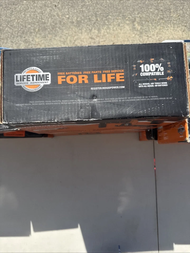 Rígido R86711B Inalámbrico Sin Escobillas 18 Voltios Rotativo Martillo 1 Pulgada SDS-Plus Kit Foto 3 de 4