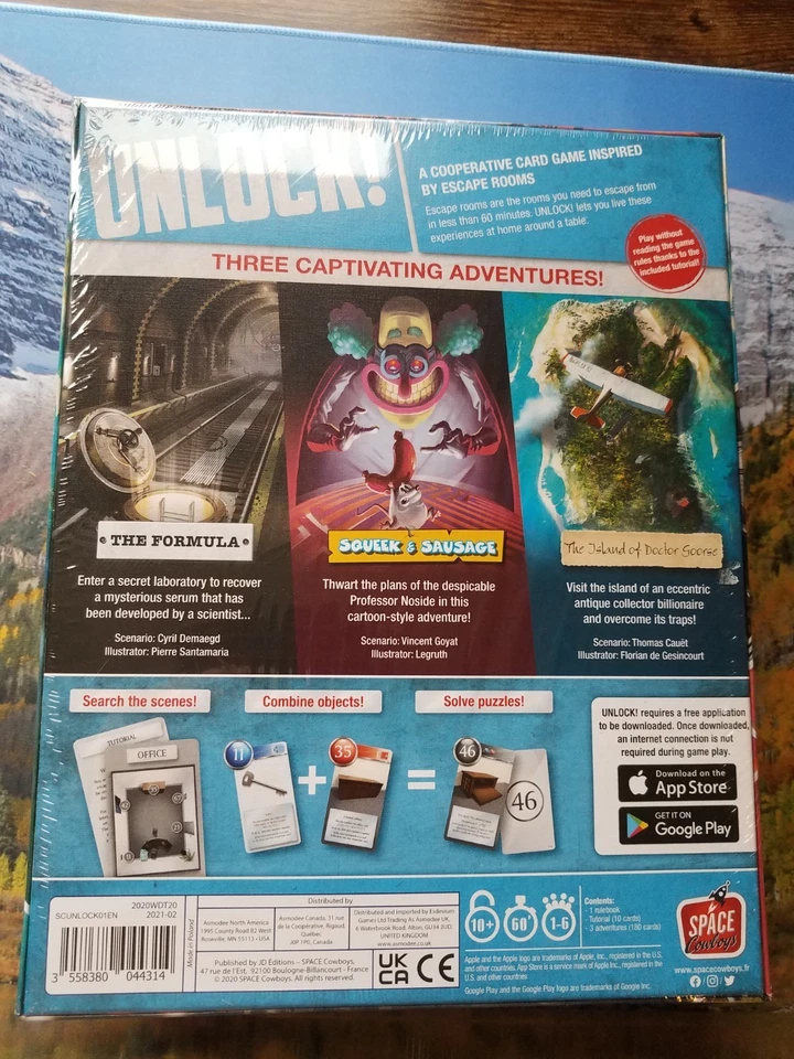 ¡Desbloquear!: Escape Adventures - Nuevo Precintado Foto 2 de 4