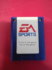 EA Sports Nintendo 64, N64 Memory Card Blue