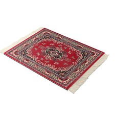 Oriental Carpet Woven Fabric Mouse Pad NonSlip Cloth Mat Desk Accessory