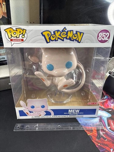 Funko Pop! Vinyl Jumbo 10 in: Pokémon - Mew (Jumbo) - Target (Exclusive) #852