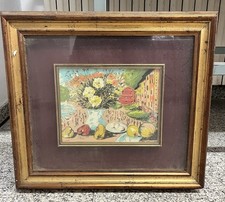 Quadro Michele Cascella “Omaggio A Portofino” Con Certificato