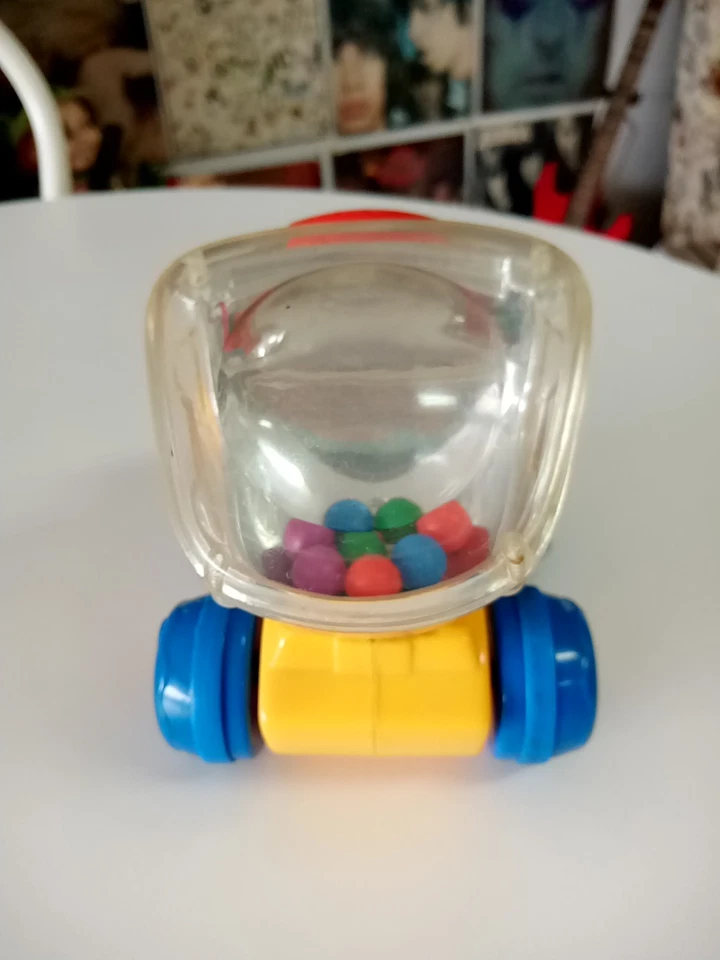 Fisher-Price 2003 "Brilliant Basics: Poppity Pop Truck" juguete para bebé 5" L@@K Foto 3 de 4