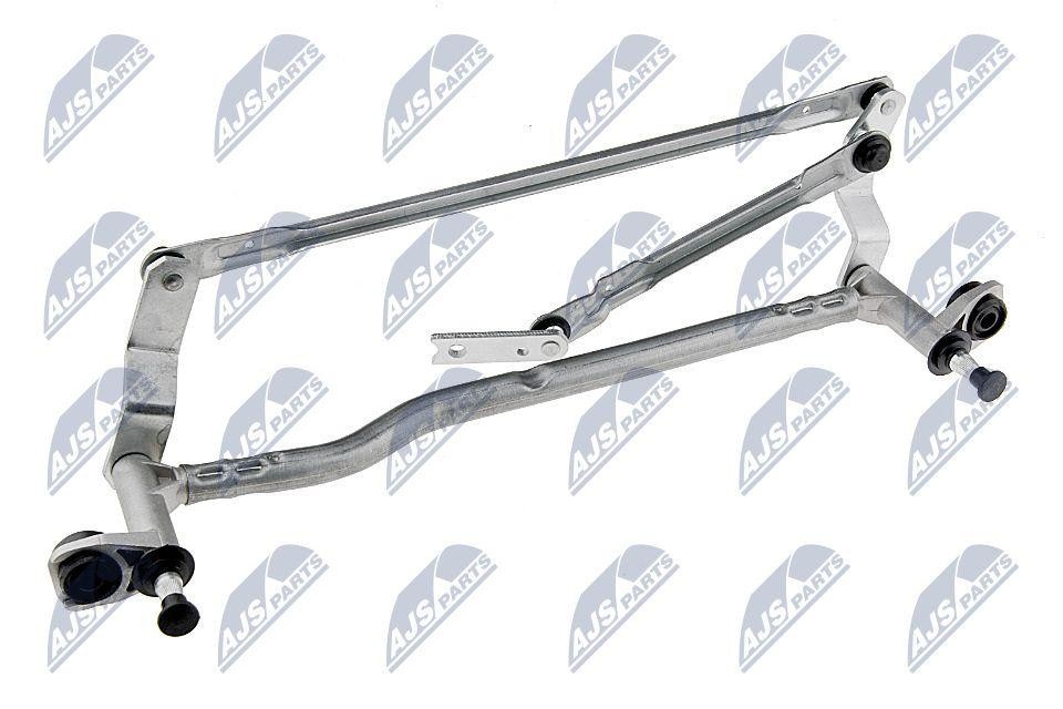 NTY Wiper Linkage EMW-WW-003 For VW Front, For Left-Hand Drive, Reinforced