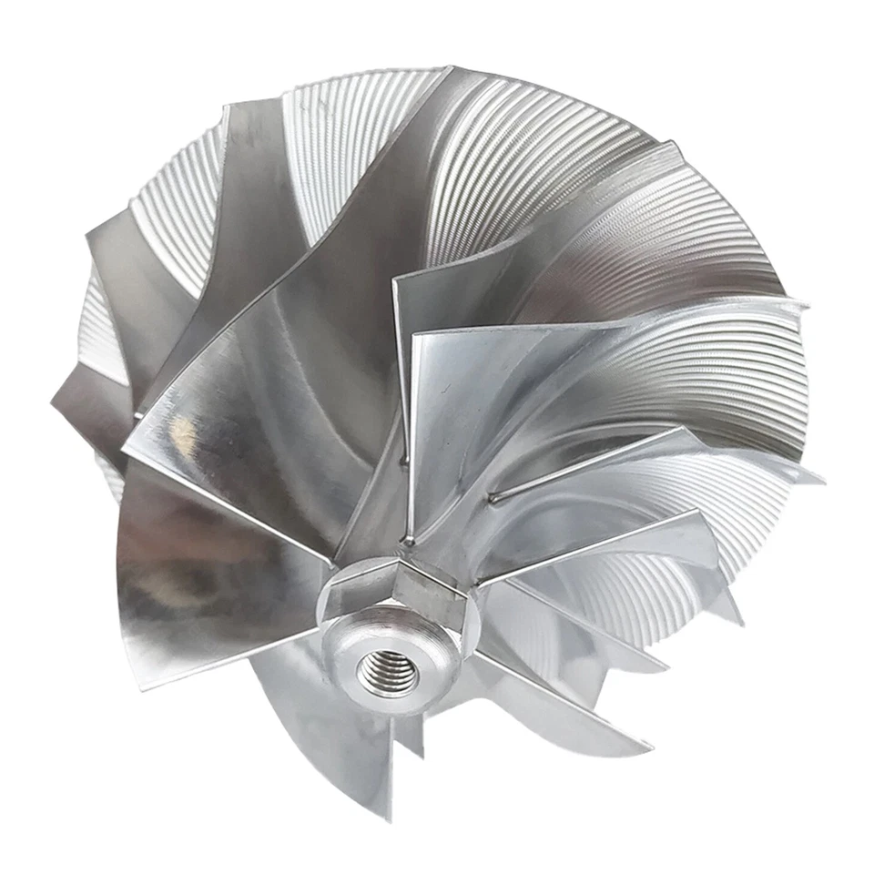 For Ford 7.3L Powerstroke 94-03 Diesel 7+7 Billet Turbo Compressor Wheel GTP38 Foto 2 de 4