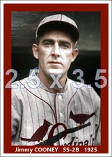 Jimmy Cooney - 1925 St. Louis Cardinals - choose a style - colorized print