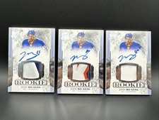 Lot X 3 2017-18 Upper Deck The Cup Rookie /249 Josh Ho-Sang #123 Patch Auto