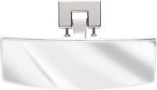 Universal 180 Degree Convex Blind Spot Mirror for Dash or Windshield Mounting