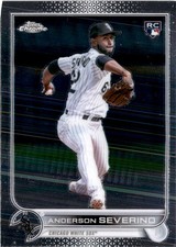 2022 Topps Chrome Update #USC22 Anderson Severino