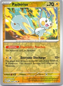 Pachirisu 068/198 Reverse Holo Scarlet & Violet Base Set