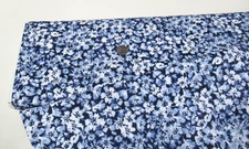 Michael Miller quilt-craft fabric FLOWER FANCY navy 2 yds 68" (cx-11415) Sale!