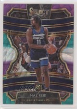 2019-20 Panini Select Concourse Tri-Color Prizm Naz Reid #39 00wh