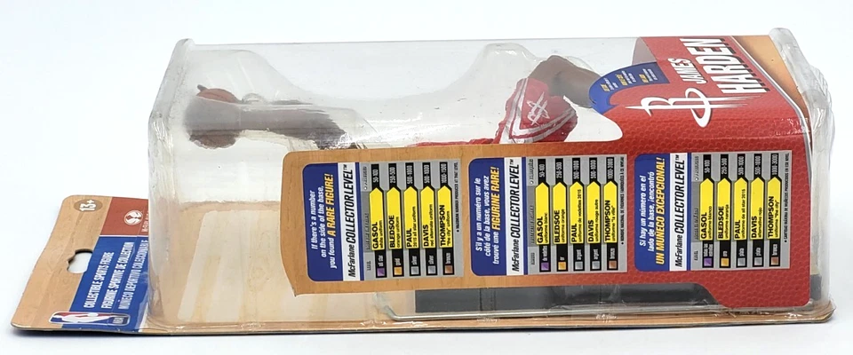 Figura deportiva coleccionable McFarlane NBA Series 27 James Harden Houston Rockets Foto 3 de 4