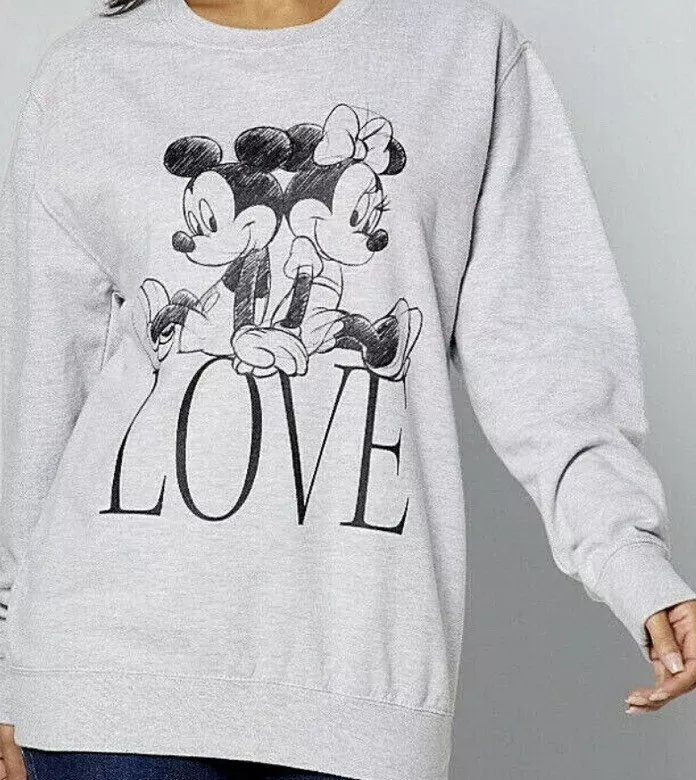 Mickey and minnie best sale sweatshirts