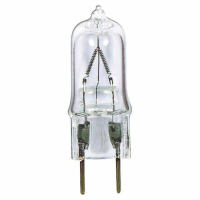 Satco S4622 S3543 Clear Bulb 100T4/CL/G8 100W 120V T4 Bi-Pin 2-Pin G8 Base