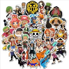 ONEPIECE Anime Stickers 50 Piece Pack Sticker Decals Decal Merch Waterproof