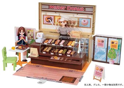NEW Rika-chan Donut full Mister Donut Shop Takara Tomy import from