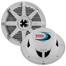 Boss 6.5" 2-Way Coaxial Marine Speaker 200W White Mr62W