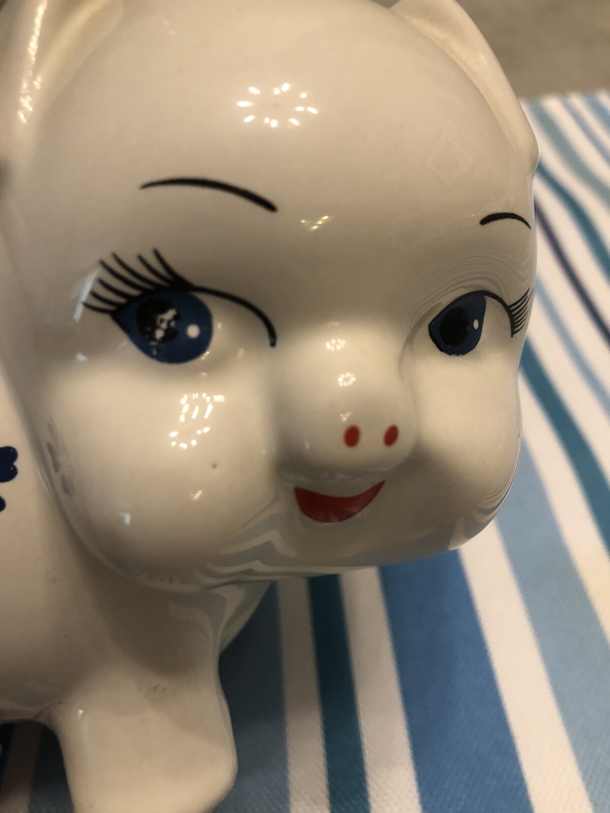 Vintage Corningware Piggy Bank, Blue Cornflower eBay