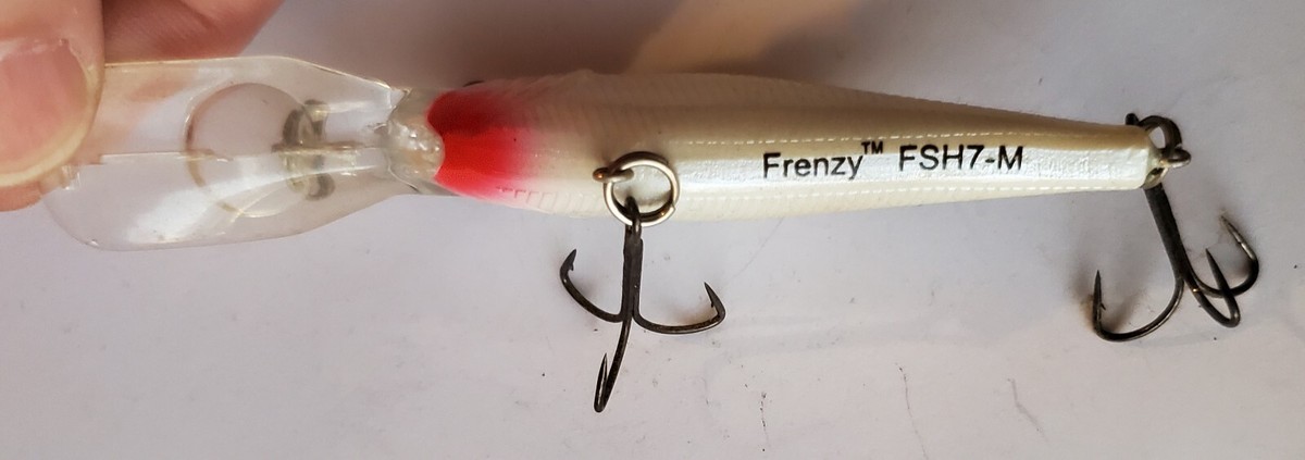 Vintage Berkley Frenzy FSH7-M Fishing Lure Fishing Bait 3.75