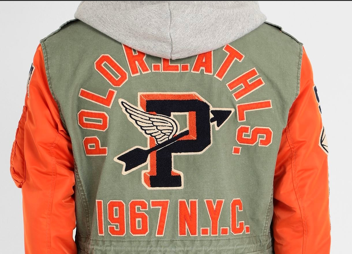 Polo Ralph Lauren Varsity Pwing Patch 67 Hybrid Field Jacket Polo Ralph Lauren Varsity Pwing Patch 67 Hybrid Field Jacket