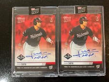 2019 Topps Now numbered to /10 Juan Soto Auto ⚾️ RARE SOTO Break out Post Season