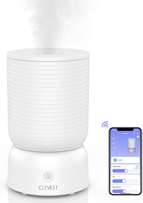 Luftbefeuchter 3L Ultraschall Humidifier Schlafzimmer mit Aroma Diffuser Luftfeu