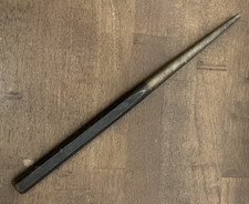 Vintage Mayhew Tools 460 1/4" Tapered Line Up Punch 14 1/2" Long - Made in USA
