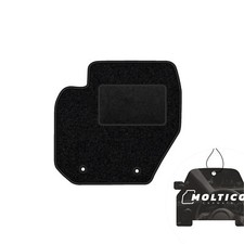 Fahrer Fußmatte Auto 1xVelour Fahrermatte pasend für Volvo S60, I V60 2010–2018