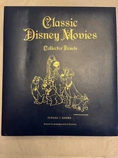 Classic Disney Movies Collector Panels Postal Commemorative Society BIG BOOK