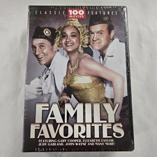 Family Favorites 100 Movies Classic Features DVD, 2008, 24-Disc Set ~ SEALED