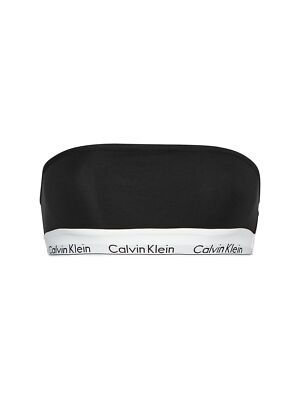 Calvin Klein Damen Unterwäsche BH Bandeau S Schwarz 000QF5295E001