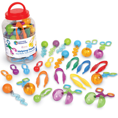 Learning Resources Helping Hands Feinmotor Werkzeuge Klassenzimmer Set Jumbo Kit