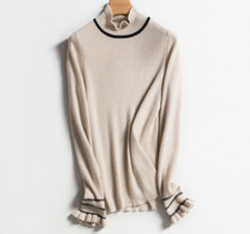 soft wool cashmere blended sweater