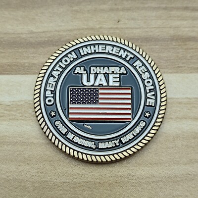 Combined Joint Task Force Operation Inherent Resolve Al Dhafra Uae ChallengeCoin