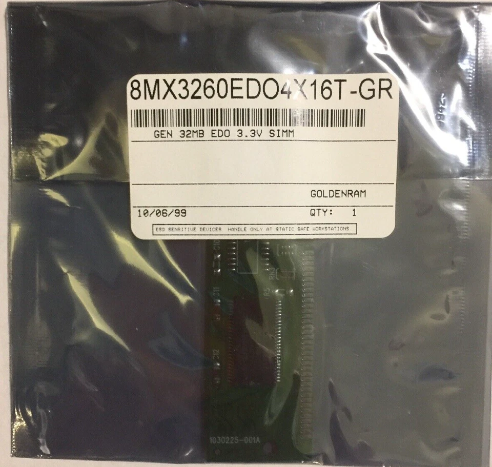 NEW Mac PC IBM 32MB Flat Low Profile Memory RAM SIMM 72-Pin 60ns Macintosh EDO - Image 2 of 4