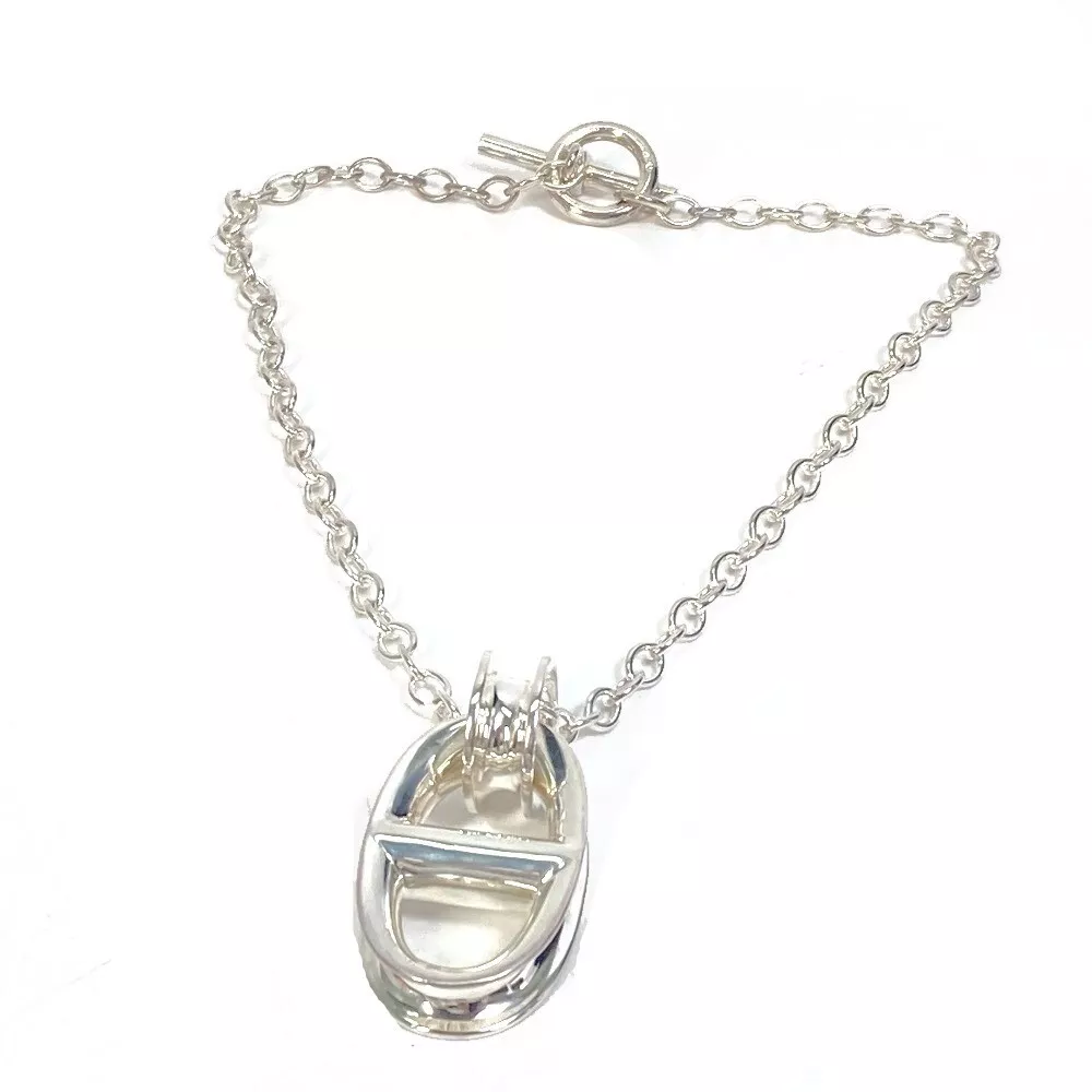 HERMES Accessories Chaine d Ancre Response TGM Pendant Necklace