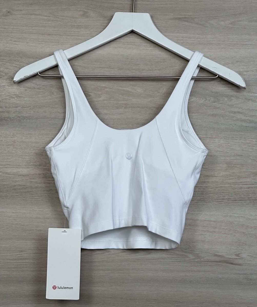 lululemon - lululemon ルルレモン Align Tank White Lululemon Align Tank - White (First Release) - lulu fanatics