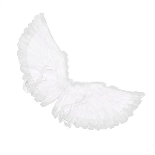 Angel Feather Wings Cosplay Christmas Fairy Fancy Dress Costume Event Kid Adults - Picture 14 of 33