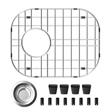 Kitchen Sink Grid Protector Sink Bottom Grid Stainless Steel Sink Grate with ...